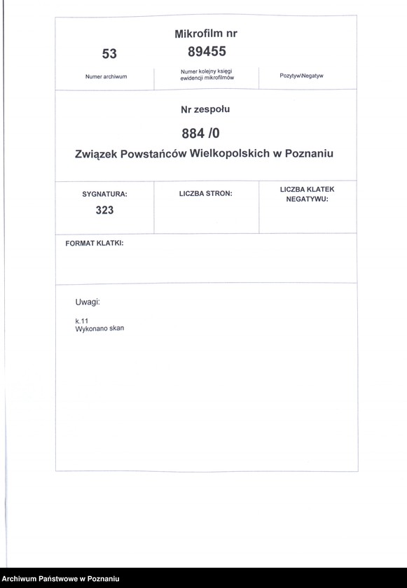 Obraz 2 z jednostki "Sarbia, powiat Czarnków - akta koła."