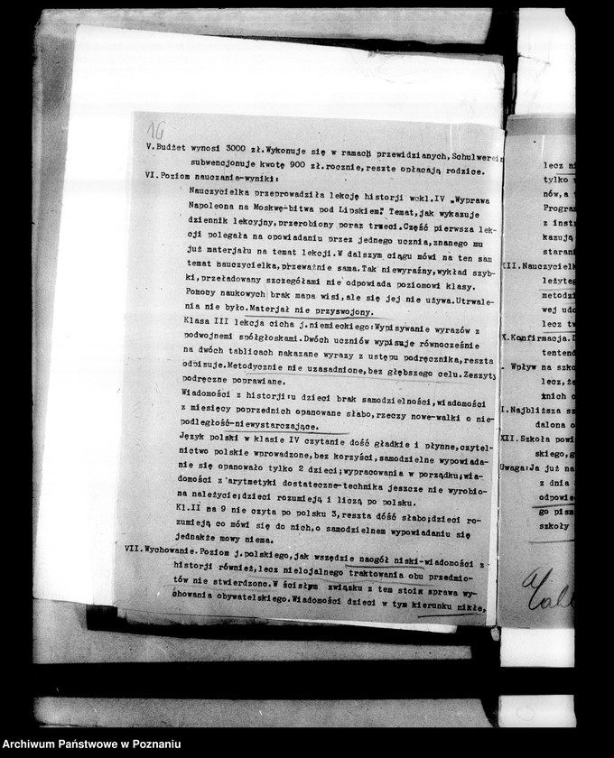 Obraz 20 z jednostki "Prywatna Szkoła Powszechna z niemieckim językiem nauczania Zdziechowa, powiat Gniezno"