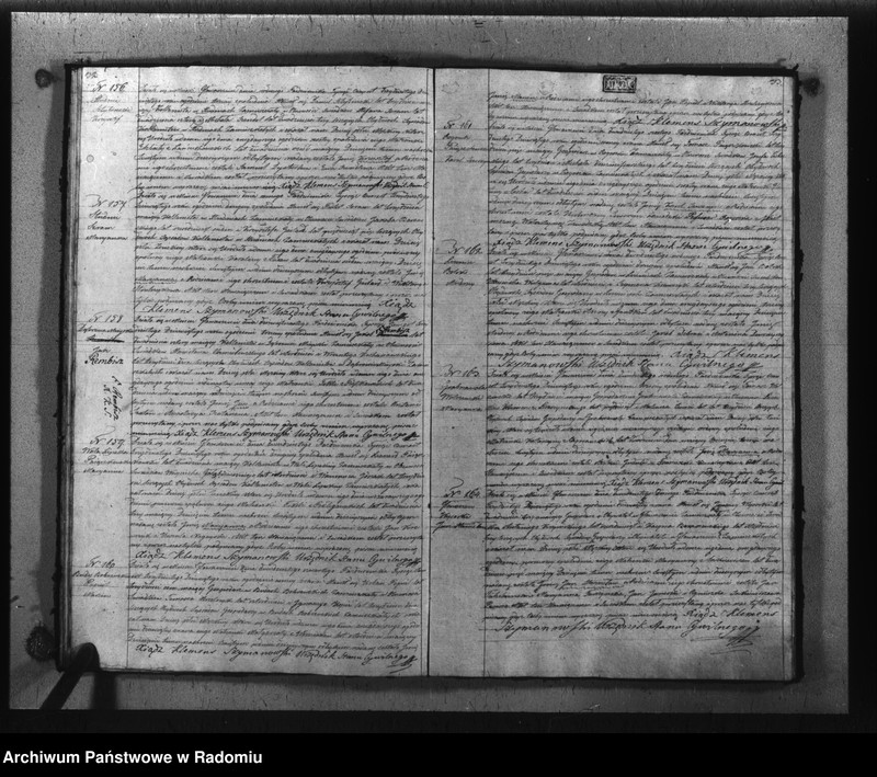 image.from.unit.number "Akta urodzonych, małzeństwa i zeyścia gminy i parafii Głowaczewskiwy w roku 1839"