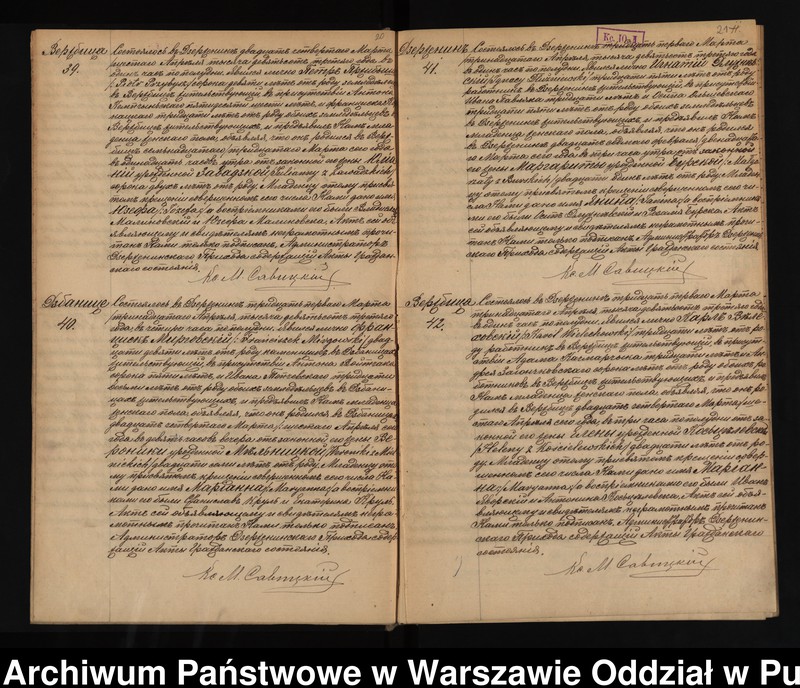 image.from.unit.number "Akta urodzeń, małżeństw i zgonów"