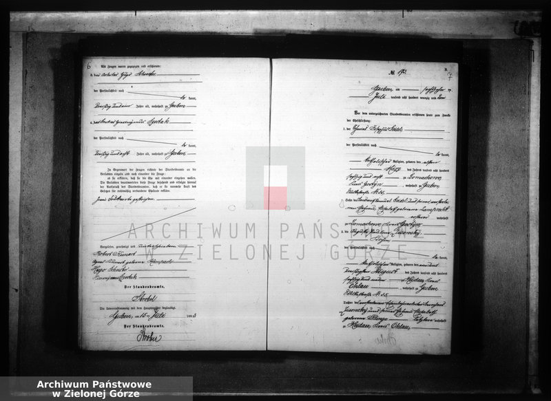 Obraz 8 z jednostki "Heirats-Neben-Register, Band II von No 170 bis No 297"