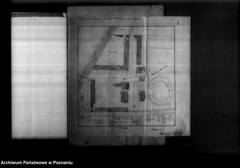 Obraz 11 z jednostki "Gorzelnia rolnicza, młyn i tartak K. Rzóski w Gołaszynie powiat rawicki"