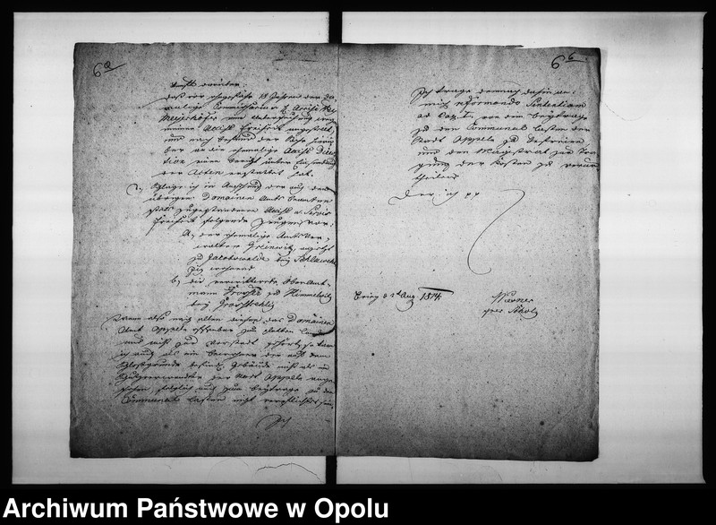 Obraz 11 z jednostki "Acta des Magistrats zu Oppeln betreffend die verweigerte Zahlung der Communal Beiträge des Cammer Commissions Raths Wiesner Vol: I"