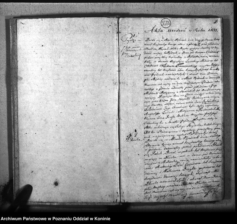 image.from.unit.number "Księga urodzeń, małżeństw i zejścia"