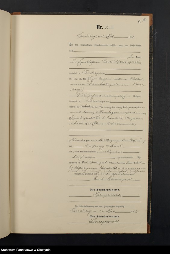 image.from.unit.number "Sterbe-Neben-Register Nr 1 - 26"