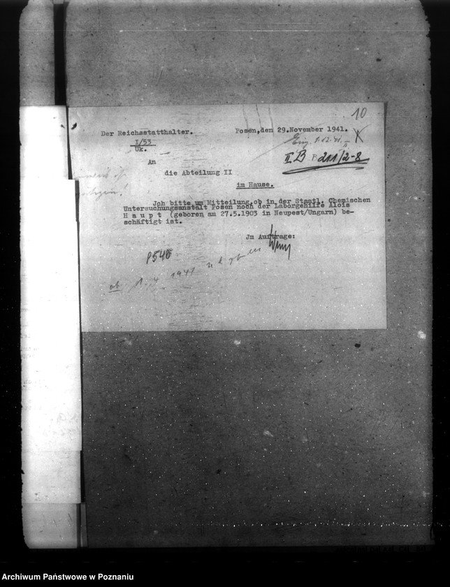 Obraz 14 z jednostki "Medizinalpersonenstand in den Gesundheitsämtern Instituten etc."