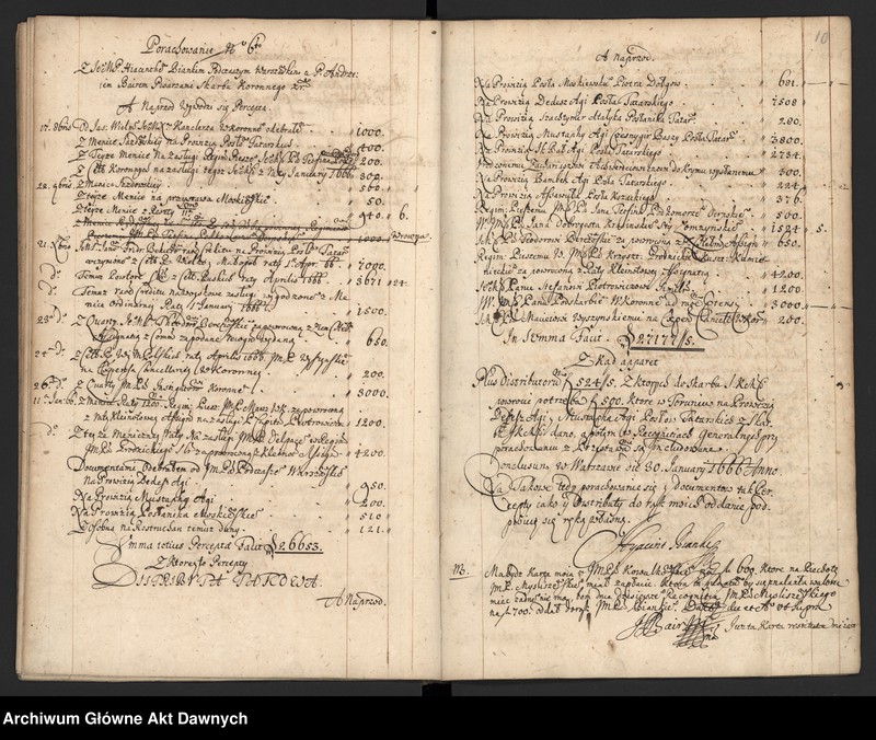 image.from.unit.number "Rejestr różnych dochodów i rozliczeń skarbu koronnego sporządzony przez pisarza A. Baiera."