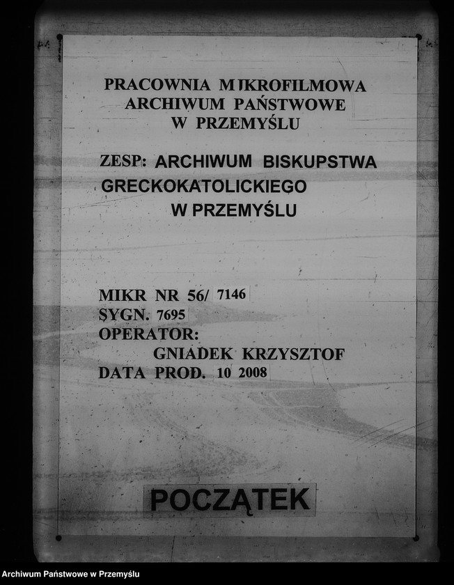 Obraz 1 z jednostki "[Kopie ksiąg metrykalnych parafii Rudki (dekanat Rudki)]"