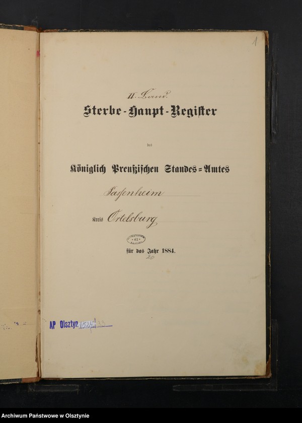 image.from.unit.number "Sterbe-Haupt-Register T.II Nr 235 - 306"