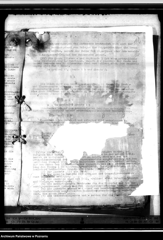 Obraz 18 z jednostki "Genzeinlasstellen. Vieheinfuhr"