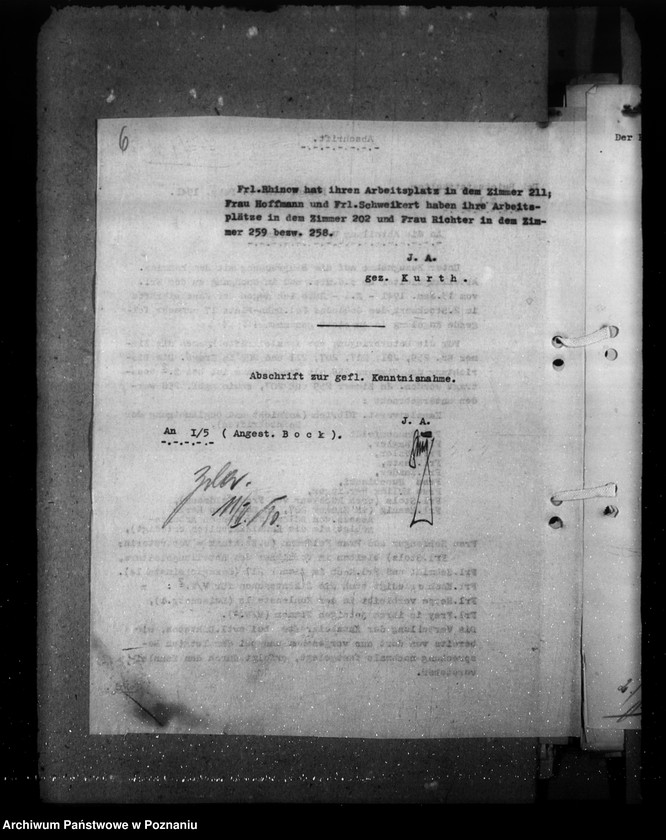 Obraz 10 z jednostki "Korespondencja, zarządzenia i opinie w sprawach personalnych"