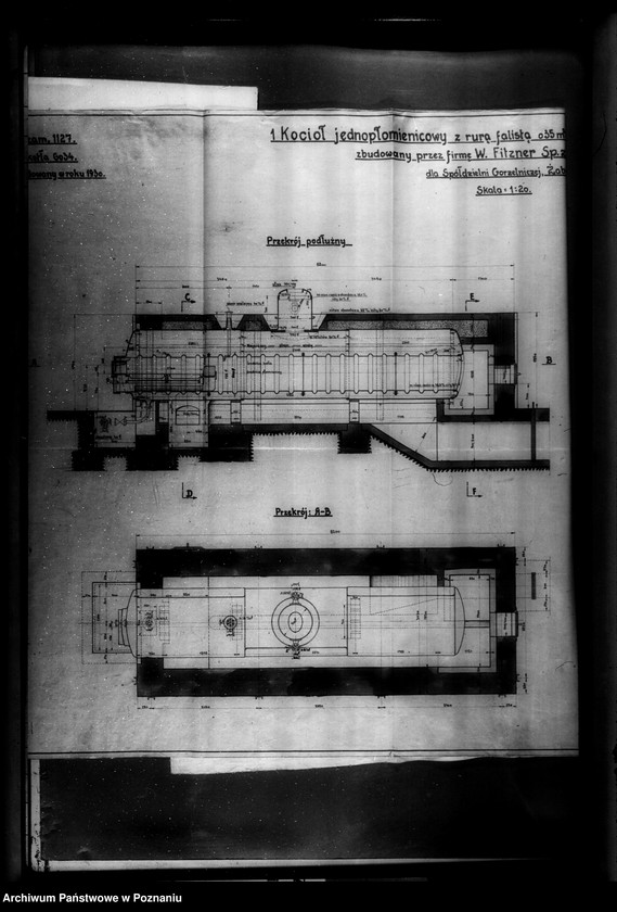 Obraz 12 z jednostki "Gorzelnia spółdzielcza w Żabnie powiat śremski nr woj. 6500"