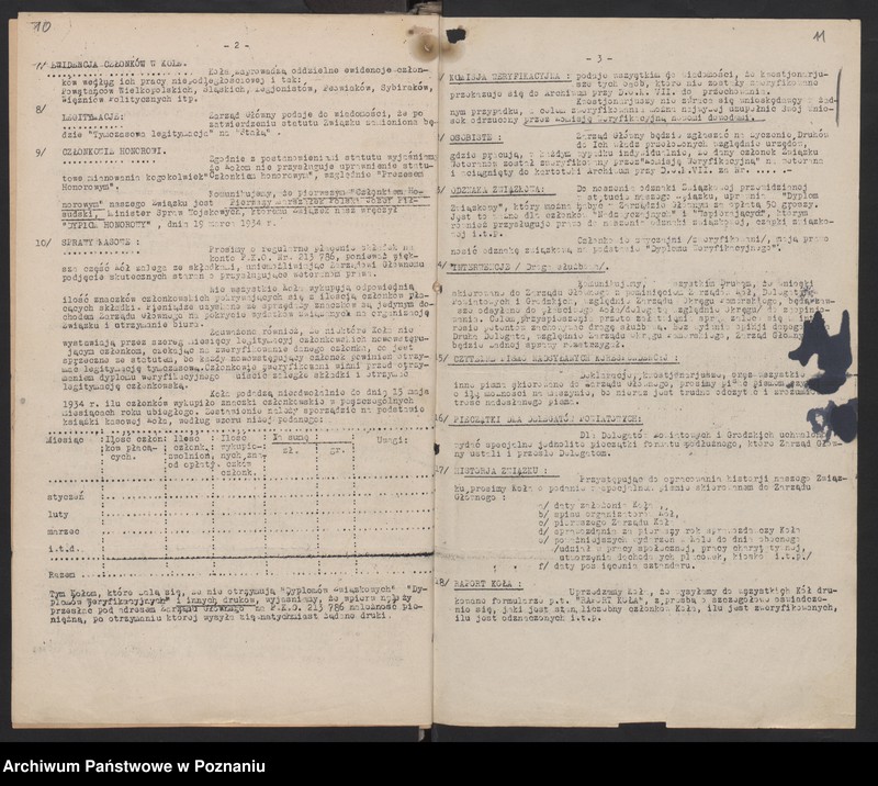 Obraz 9 z jednostki "Okólniki Zarządu Głównego Związku Weteranów Powstań Narodowych Rzeczypospolitej Polski."