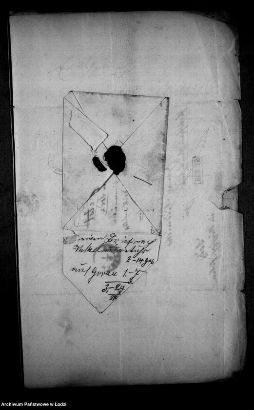 Obraz 12 z jednostki "Akta tyczące się spisu pozostałości po zmarłym Janie Gotlibie Schultz czeladniku Ciesielskim z Prus do miasta Łodzi przybyłym, u Jakuba Rudnik cieśli na robocie zostającym"