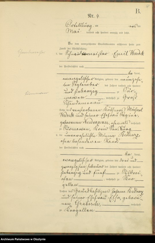 image.from.unit.number "Heiraths-Haupt-Register Nr 1 - 17"