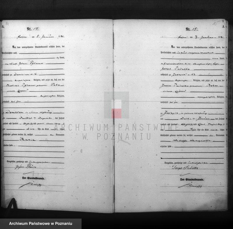 Obraz 9 z jednostki "Księga urodzeń"