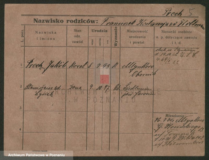 Obraz 7 z jednostki "Prebel - Preuss (żonaci - samotni mężczyźni)"