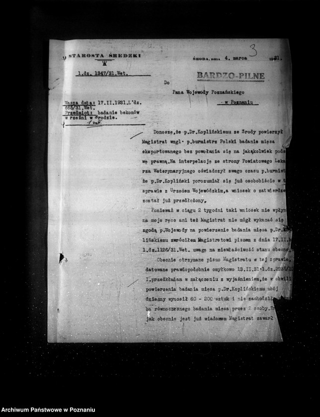 Obraz 7 z jednostki "Akta osobowe lekarza weterynarii dr. Władysława Kaplińskiego"