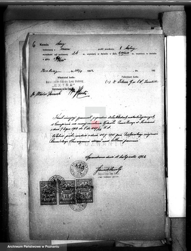 image.from.unit.number "Krotoszyńska fabryka kaszy Ekstra w Krotoszynie nr woj. kotła 70"