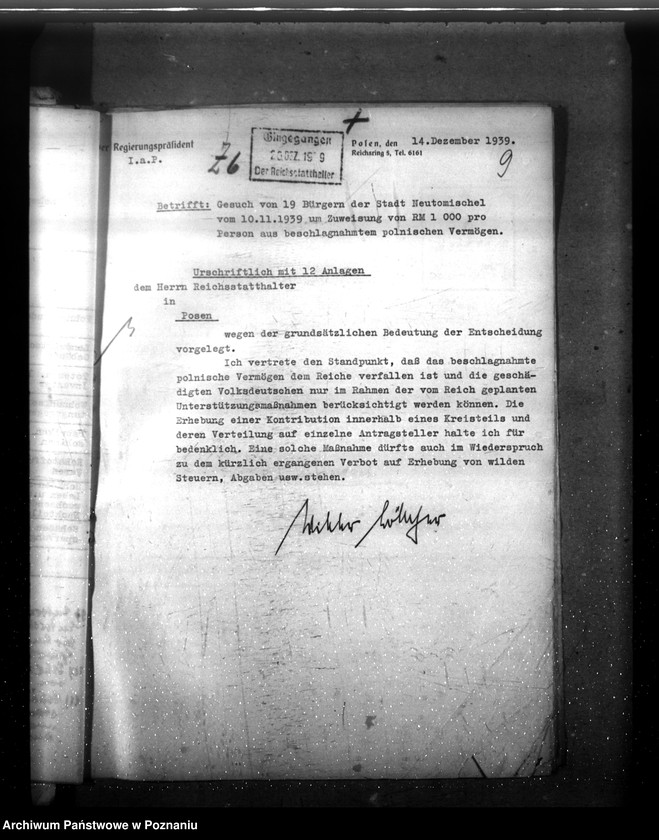 Obraz 13 z jednostki "Korespondencja w sprawie zarządzeń i ich przygotowania do publikacji w dzienniku urzędowym"