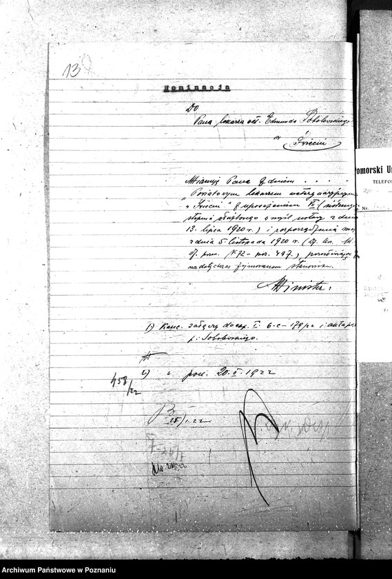 Obraz 17 z jednostki "Pow. lekarz Weterynaryjny Świecie"