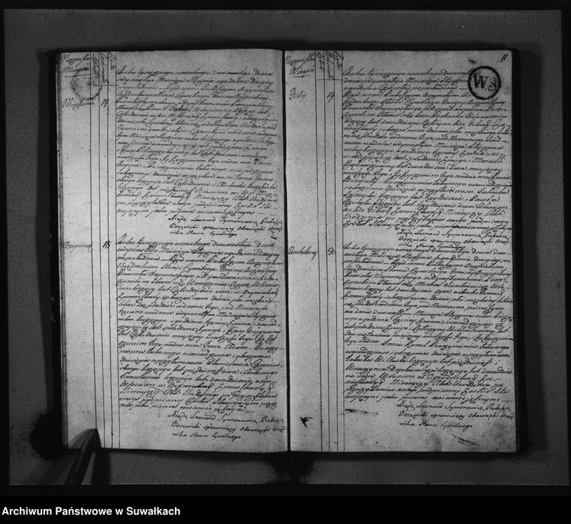 image.from.unit.number "Akta Urodzonych w Gminie Berznickiey od 1 Stycznia R-u 1812"