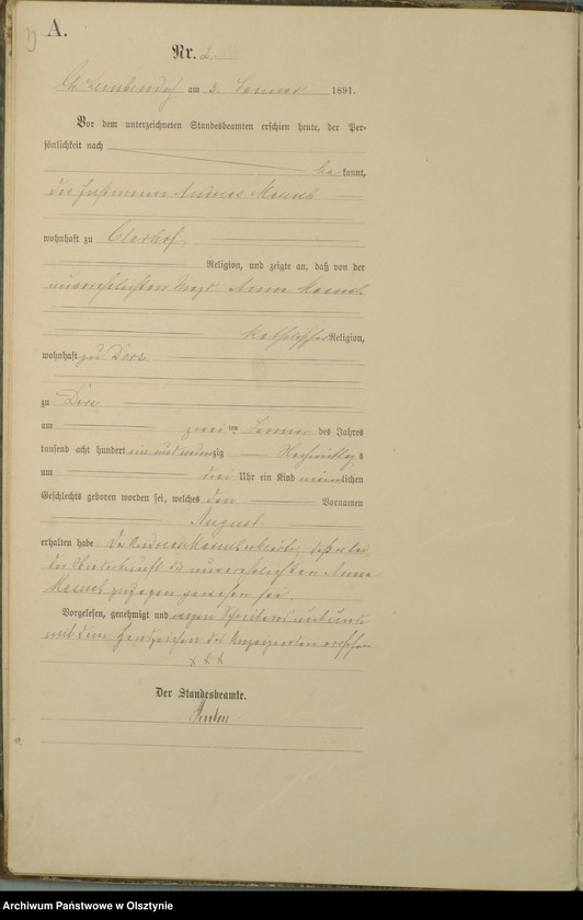 image.from.unit.number "Geburts-Haupt-Register Nr 1 - 135"