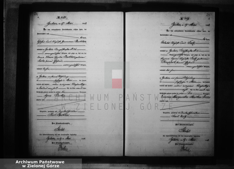 image.from.unit.number "Geburts-Neben-Register, Band II von No 405 bis No 798"