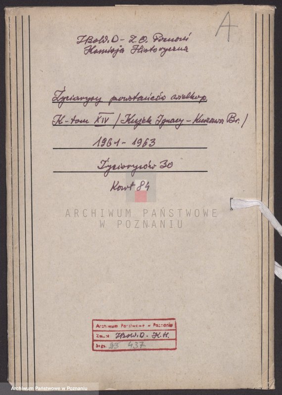 Obraz 4 z jednostki "Życiorysy powstańców wielkopolskich: K - tom XlV /Kujek Ignacy - Kurzawa Bronisław/."