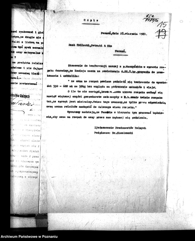 Obraz 19 z jednostki "Wywóz produktów rolnych"