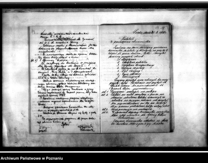 image.from.unit.number "Książka protokołów zebrań Stowarzyszenia w Środzie"