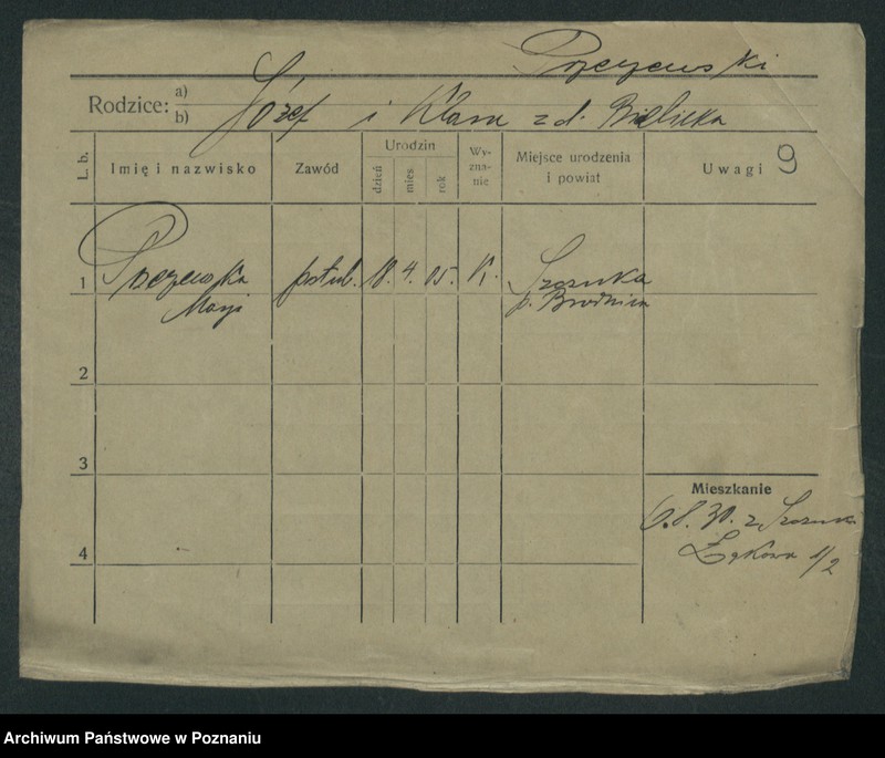 Obraz 11 z jednostki "Przechlewski - Przonka"