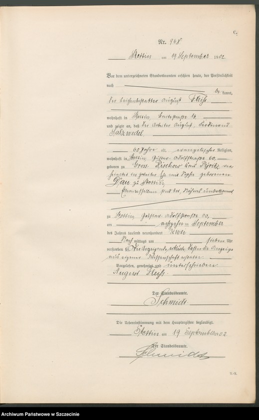 image.from.unit.number "Sterbe-Register (Neben-Register) Band III"