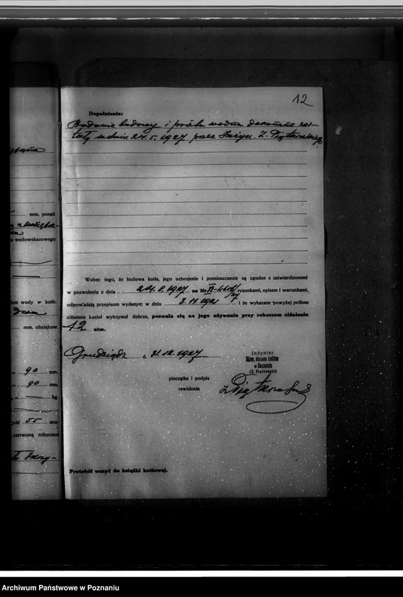 Obraz 17 z jednostki "Towarzystwo robót inżynieryjnych "Tri" w Poznaniu nr woj. 5983"