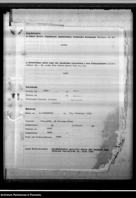 Obraz 10 z jednostki "Winkler, Artur - komisarz obwodowy"