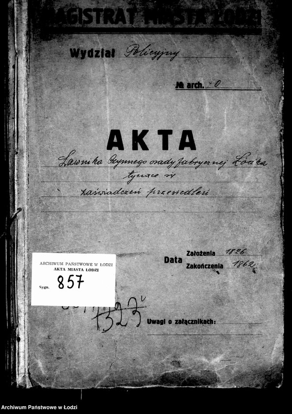 Obraz 4 z jednostki "Akta tyczące się zaświadczeń przesiedleń"