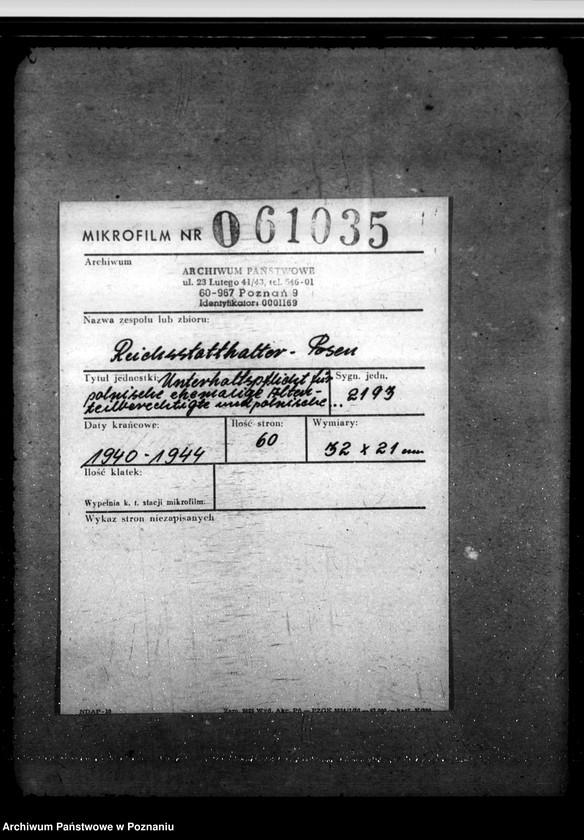 Obraz 2 z jednostki "Unterhaltspflicht für polnische ehemalige Altenteilberechtigte und polnische Landarbeiter"