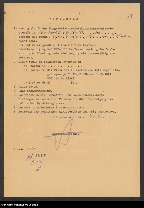 Obraz 19 z jednostki "Gudsztadt Eljasz- wyrób towarów włókienniczych"