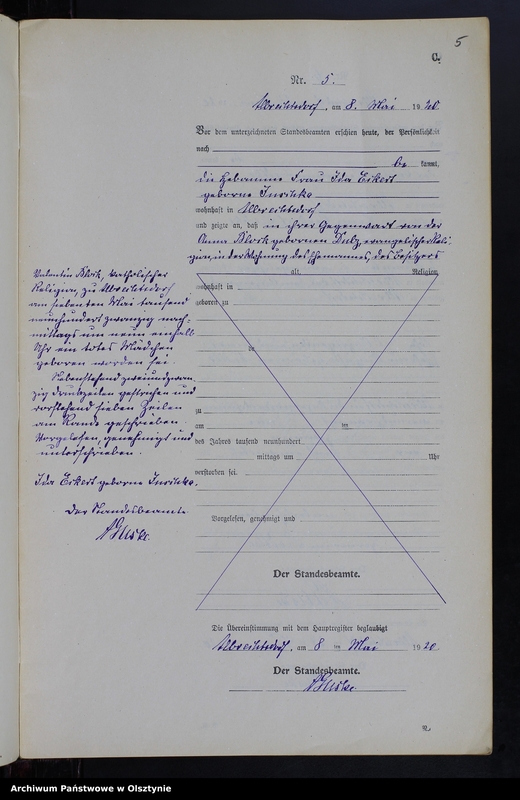 image.from.unit.number "Sterbe-Neben-Register Nr 1 - 20 [ Księga zgonów - wtóropis ]"