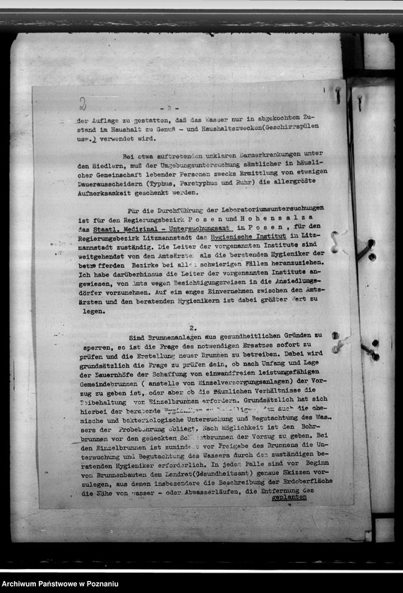 Obraz 6 z jednostki "Hygienische Verhältnisse der Ansiedlungsdörfer für Umsiedler aus Galizien. Bekämpfung der Tuberkulose"