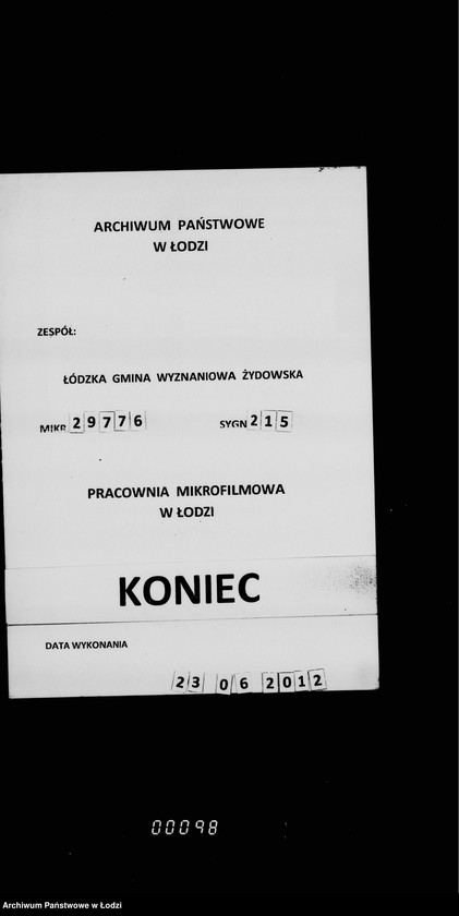Obraz 10 z jednostki "Akta dotyczące wyborów do Rady Miejskiej"