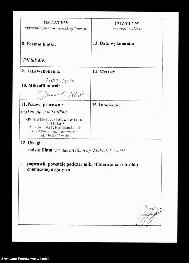 Obraz 3 z jednostki "Akta tyczące się ustanowienia opieki nad nieletnim Reinholdem Klemm po zmarłej Alwinie z Kurtzów Klemm pozostałym synem"