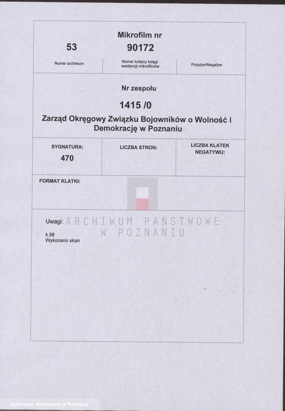Obraz 2 z jednostki "Życiorysy powstańców wielkopolskich: R - tom l /Rachwalski Ludwik - Recki Wacław/."