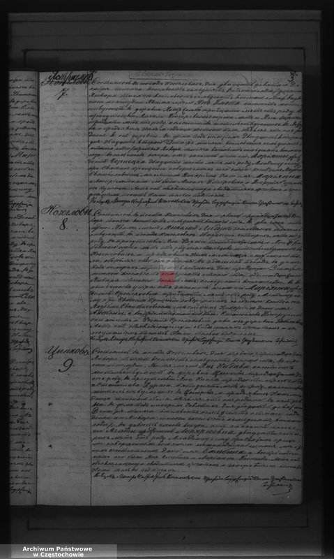 Obraz 6 z jednostki "[Duplikaty akt urodzeń, małżeństw i zgonów z 1878 roku]"