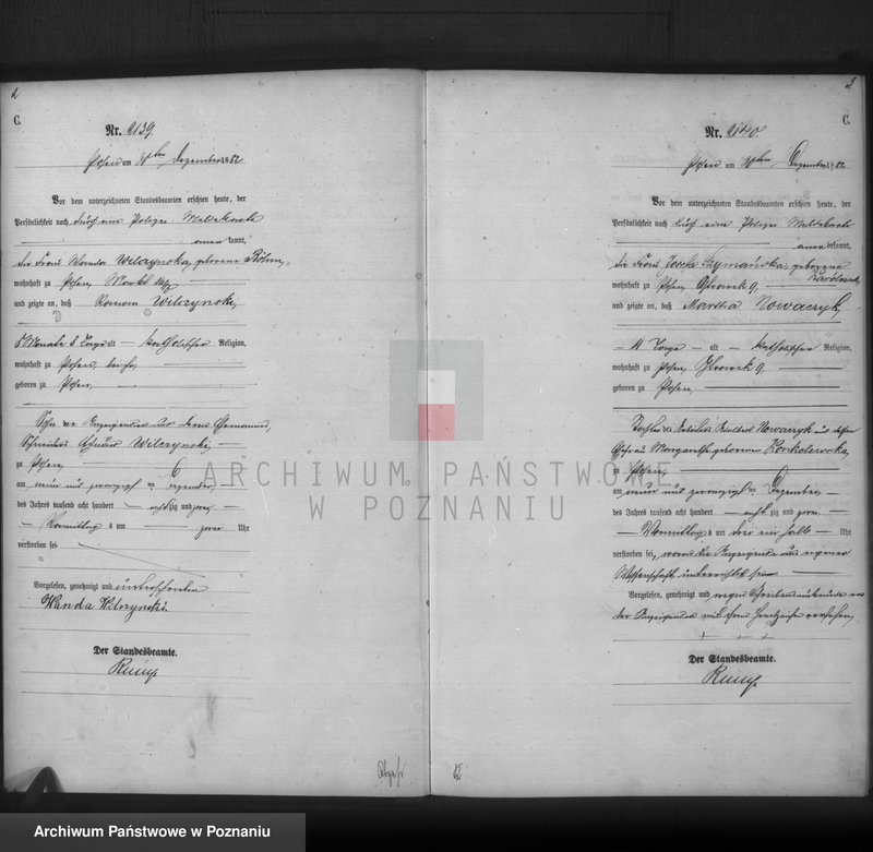 Obraz 3 z jednostki "Księga zgonów t. V"