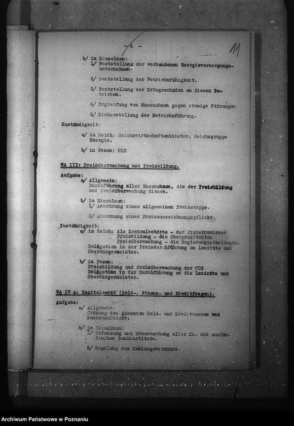 Obraz 15 z jednostki "Podziały czynności w wydziałach oraz przybudówkach urzędu namiestnika"