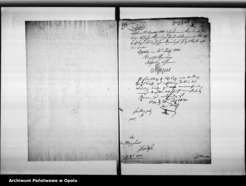 Obraz 12 z jednostki "Acta von Berichtigung der Communal Beitrage des hiesigen Königl[ichen] Regierungs Personals de Anno 1829"