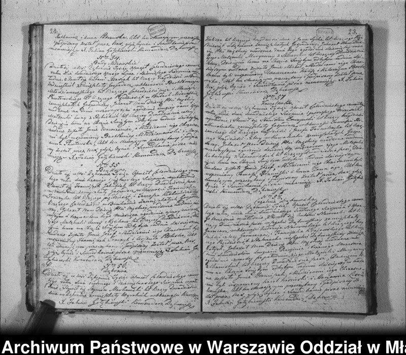 image.from.unit.number "Akta urodzeń, małżeństw i zgonów"