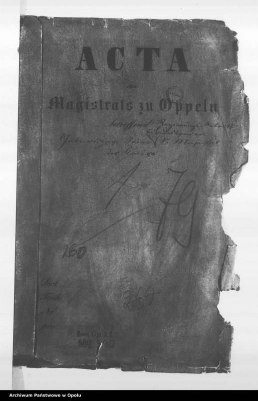 Obraz 4 z jednostki "Acta des Magistrats zu Oppeln betreffend Regierungs - Antritt Geburtstags Feier u[nd] Landestrauer S[einer] Majestät der Könige"