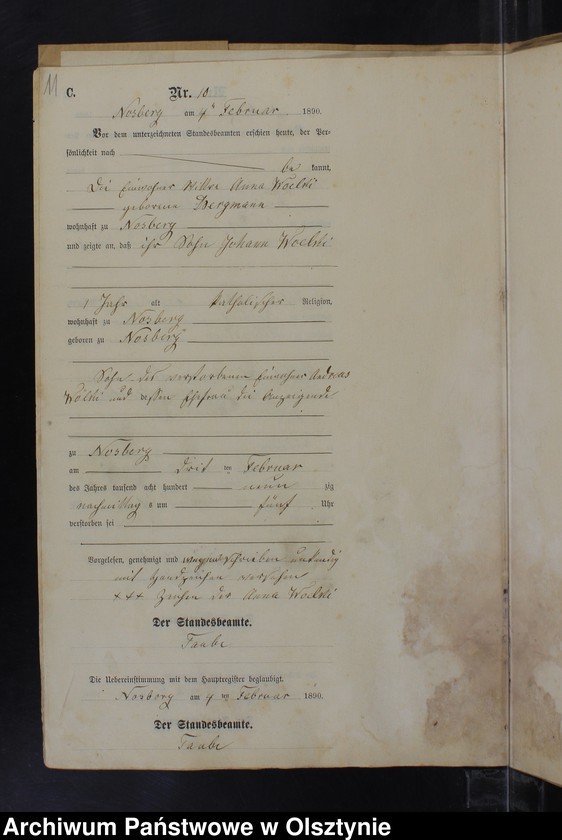 image.from.unit.number "Sterbe-Neben-Register Nr 1 - 44"
